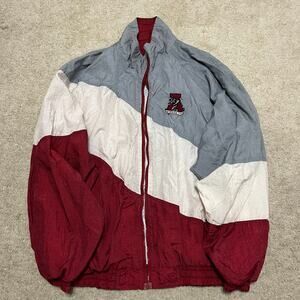 Vintage Alabama Crimson Tide Colorblock Windbreaker Jacket XL